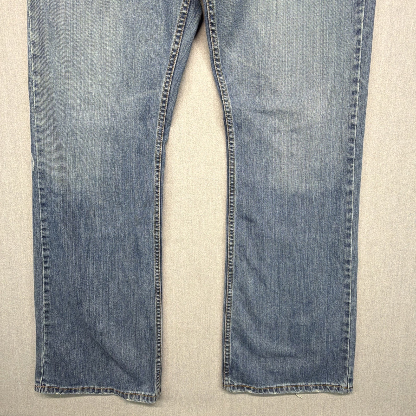 Vintage Levis 527 Jeans Bootcut 36×34 Mens Blue Distressed