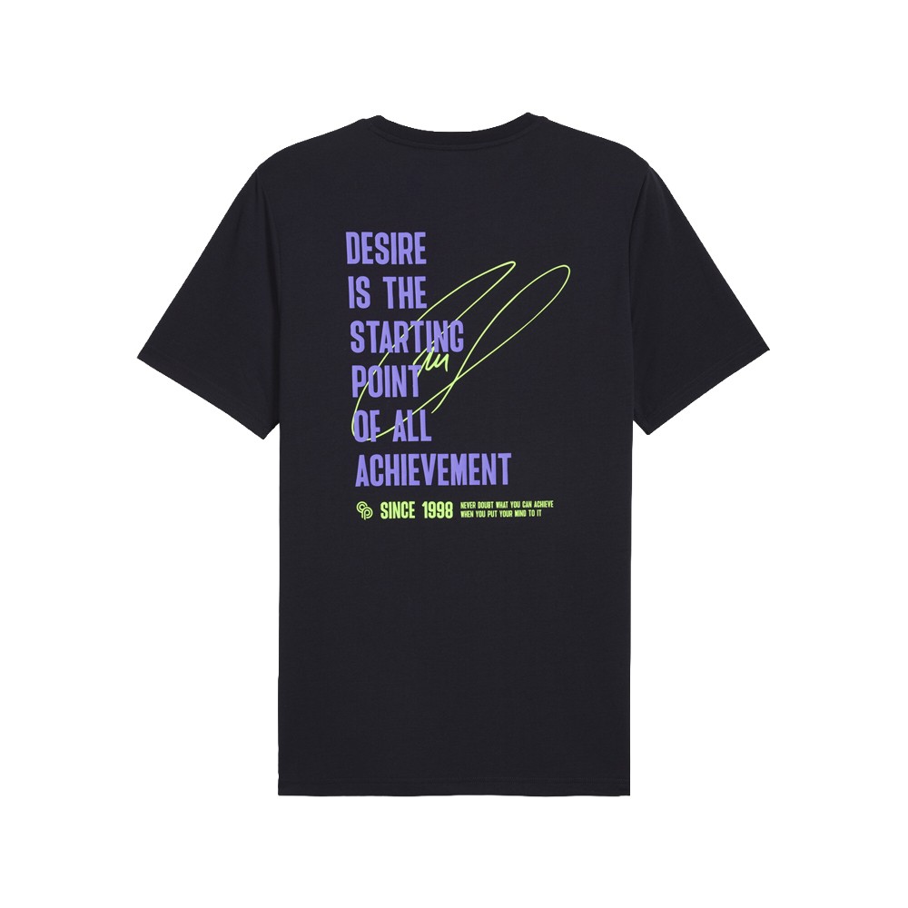 PUMA Christian Pulisic Chasing The Dream Crew Neck Short Sleeve T-Shirt Mens Siz