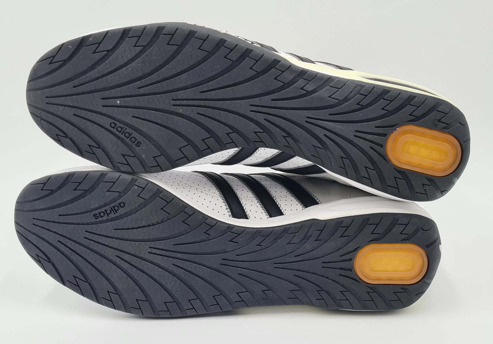 *AS NEW* 2006 Adidas Good Year White Adi Racer Size UK 11.5 / EUR 46 2/3