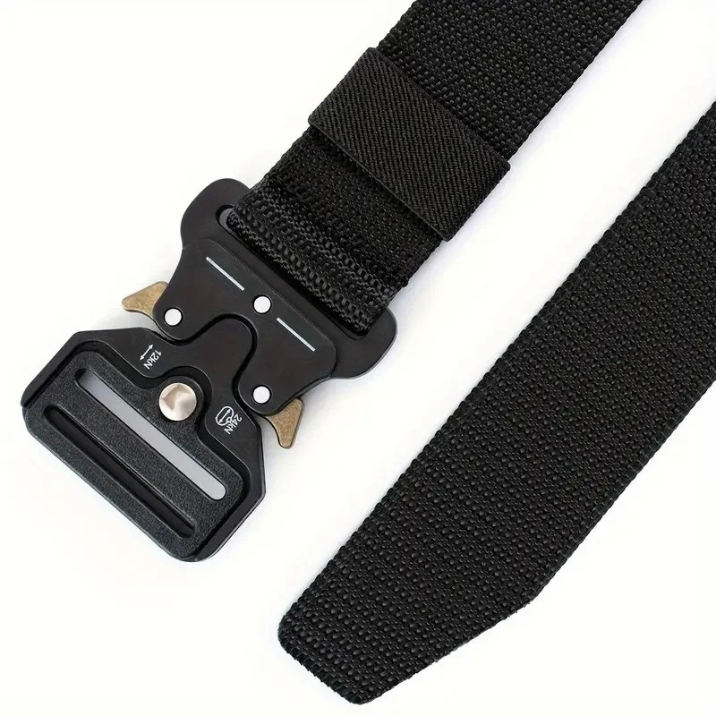 MEN Casual Military Tactical Army Adjustable Quick Release Belts Pants Waistband