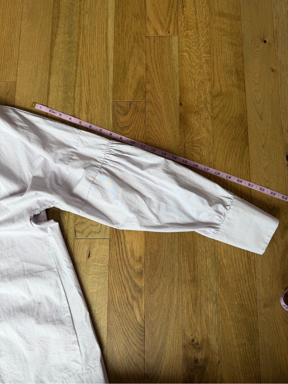 COS Lilac Balloon Sleeve Blouse Size 8 💜✨