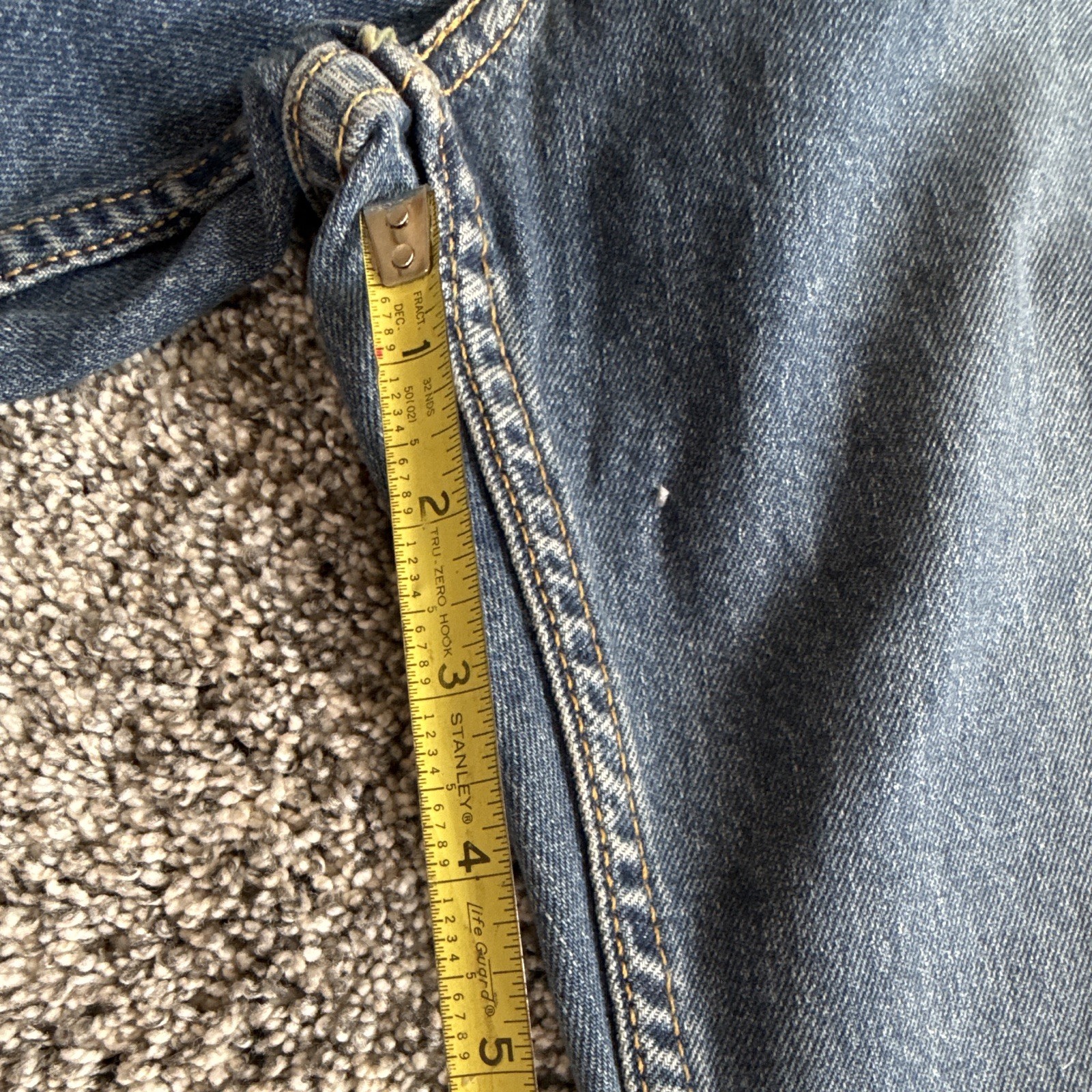 Levi’s 514 Straight Flex Stretch Blue Medium Wash Denim Jeans 5-Pocket Low