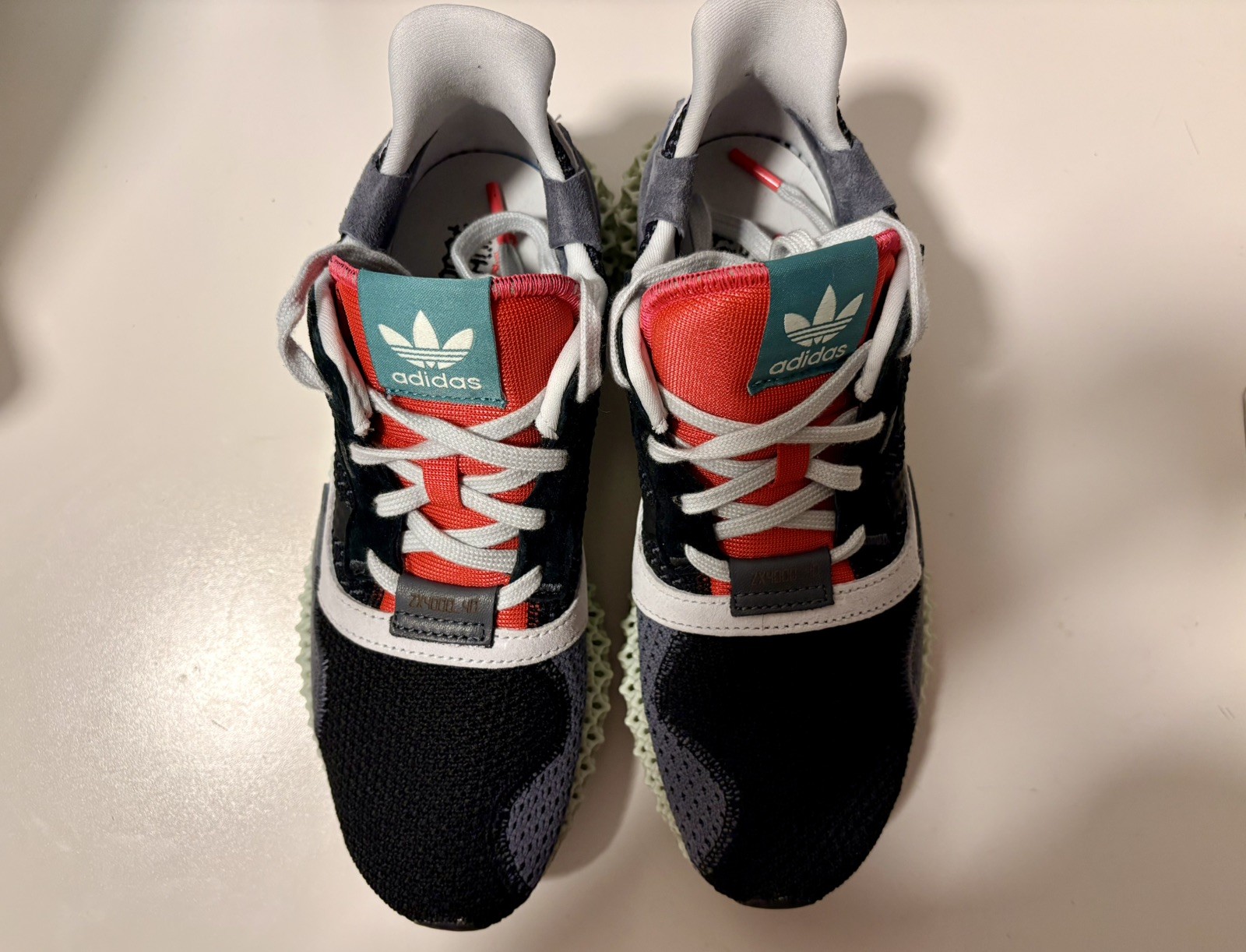 Adidas ZX 4000 4D BD7931 Black Onix US 6 EU 38 2/3 New Original Box Futurecraft