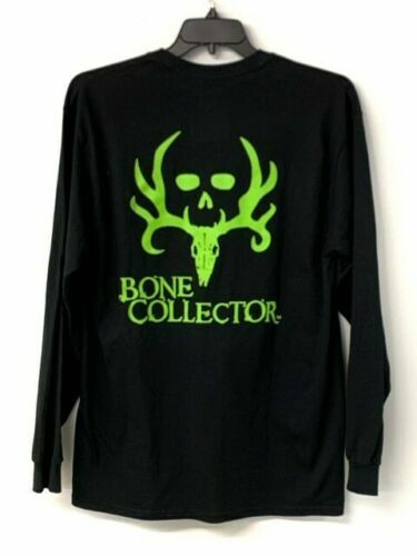 Men’s Bone Collector Long-Sleeve Skull Logo T-Shirt – Select Color & Size