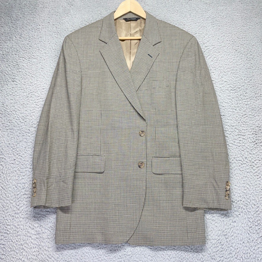 Loro Piana for Saks Sport Coat Mens 40R Super 110s Wool Italy