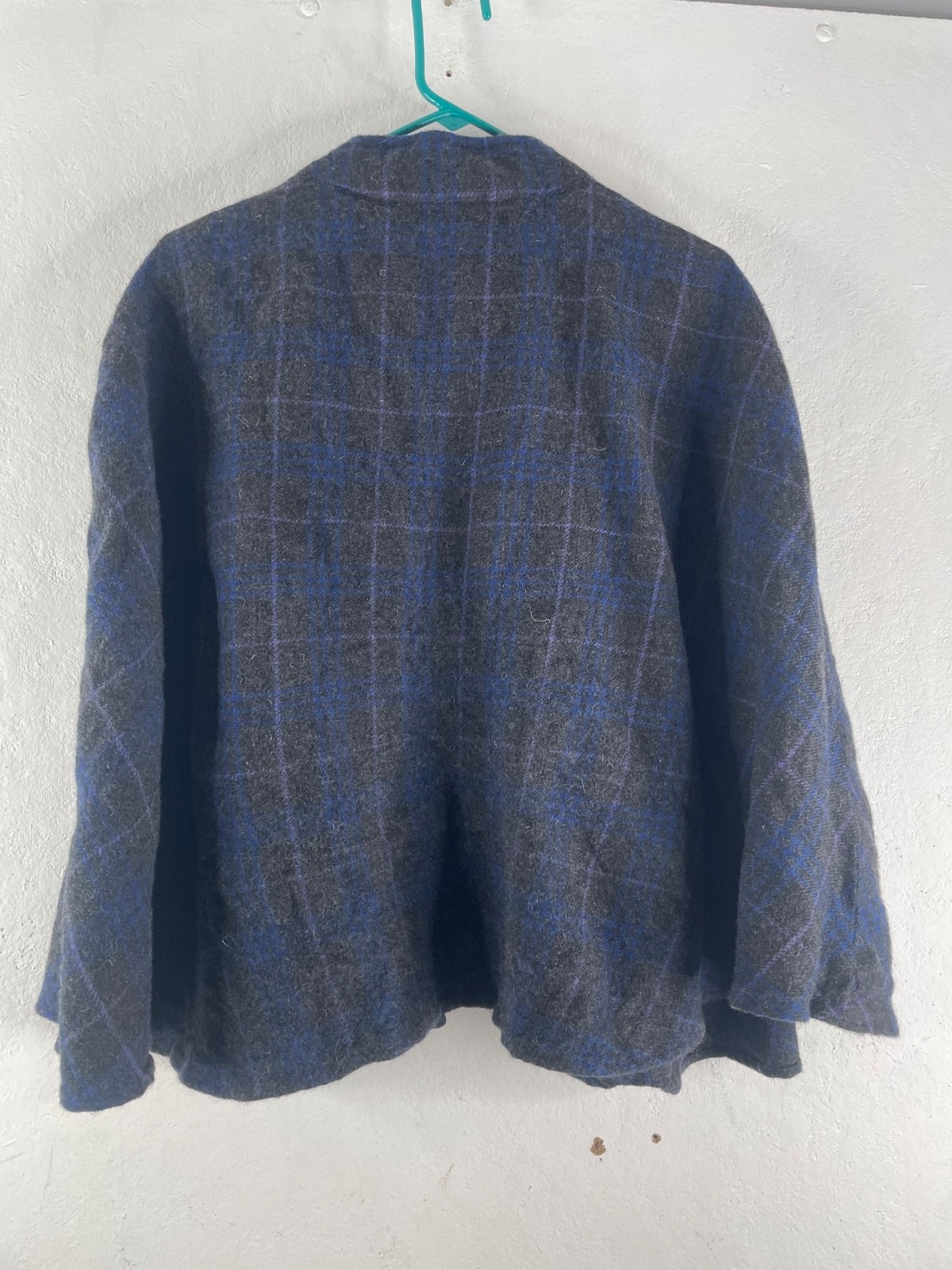 harve benard poncho cape wool large womens