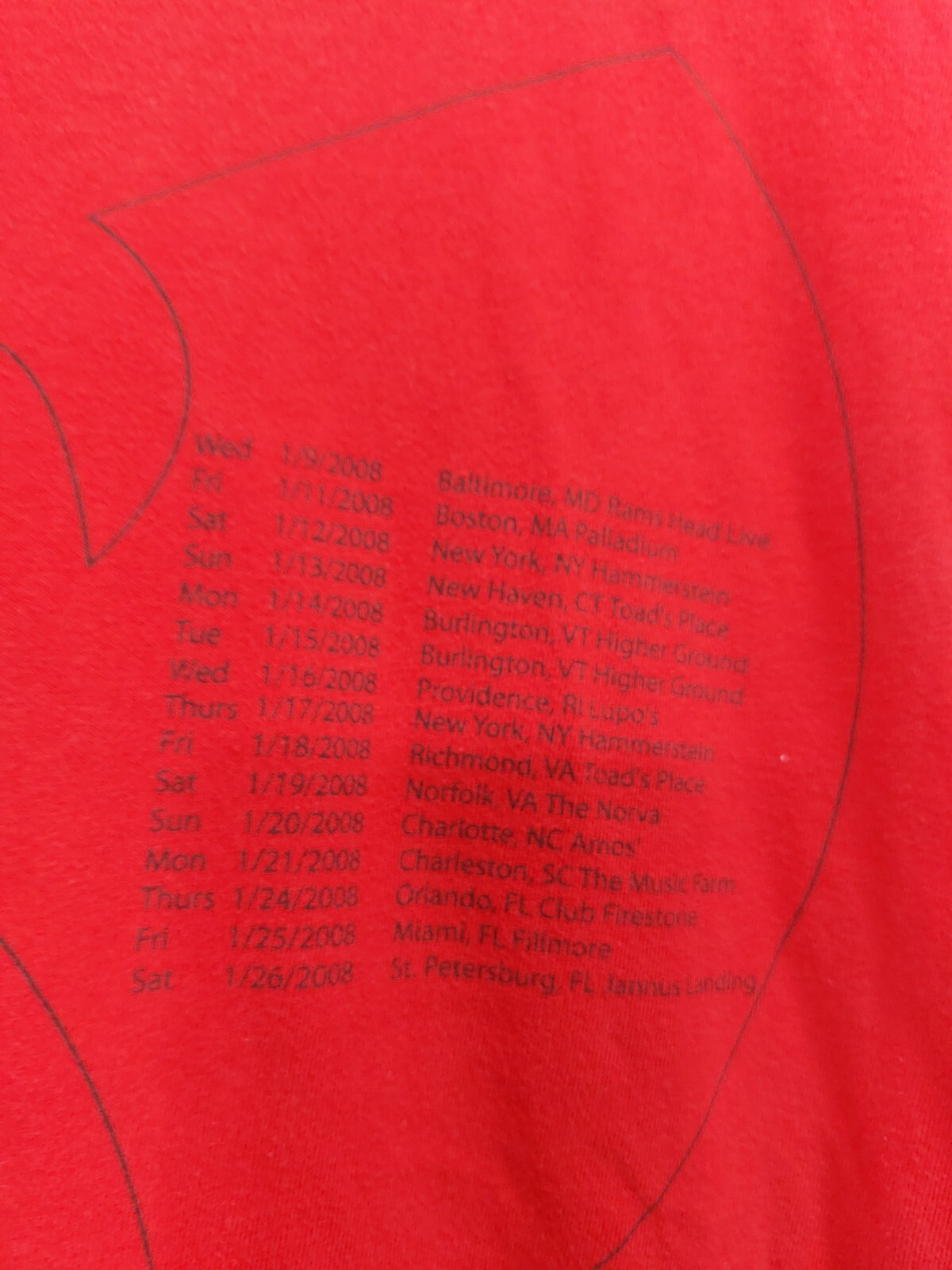 2008 Wu-Tang Clan 8 Diagrams Tour Rap T Shirt Rare Up TownTees XL Explicit