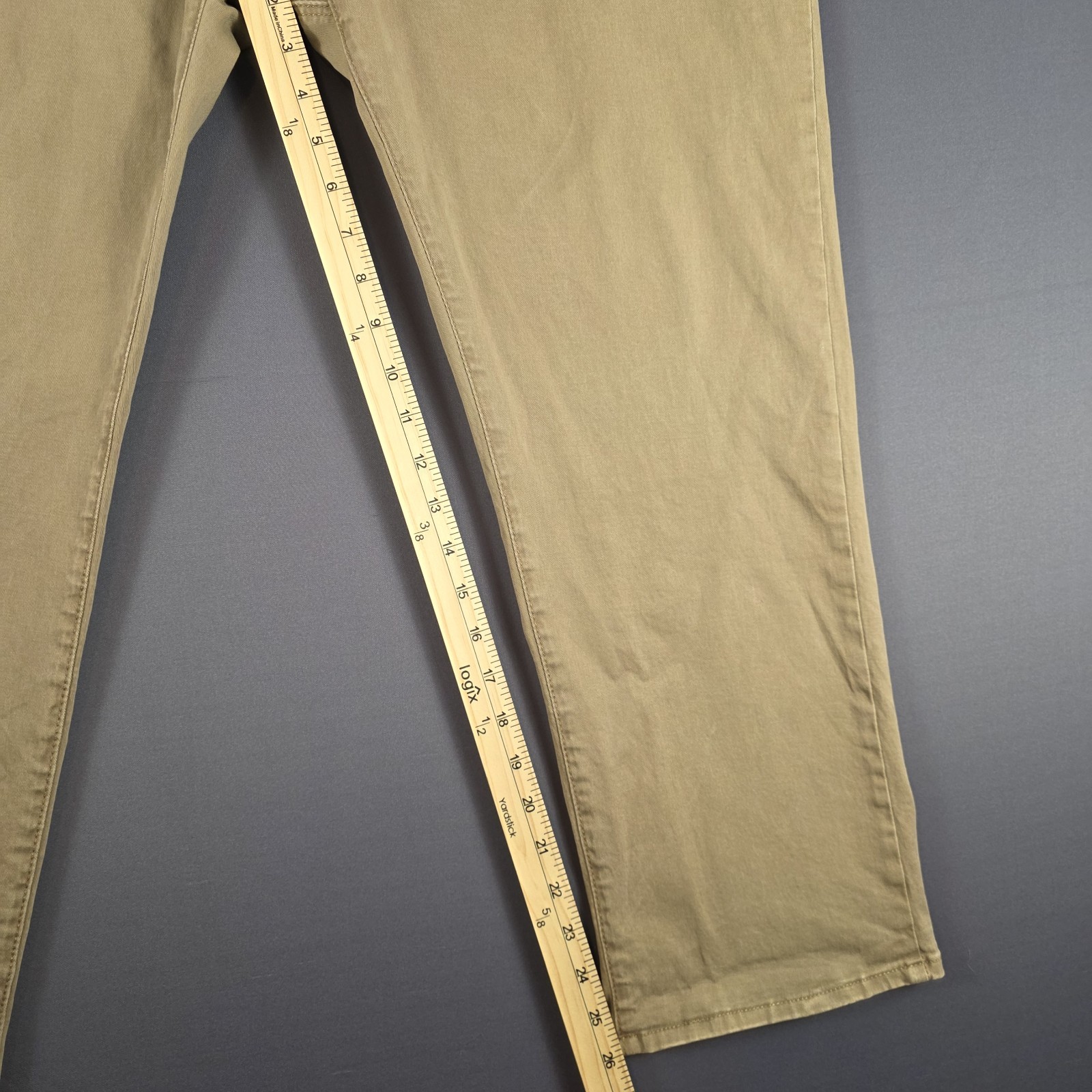 Lee Extreme Motion Performance Series Khaki Pants Men’s 38×27 Straight Fit