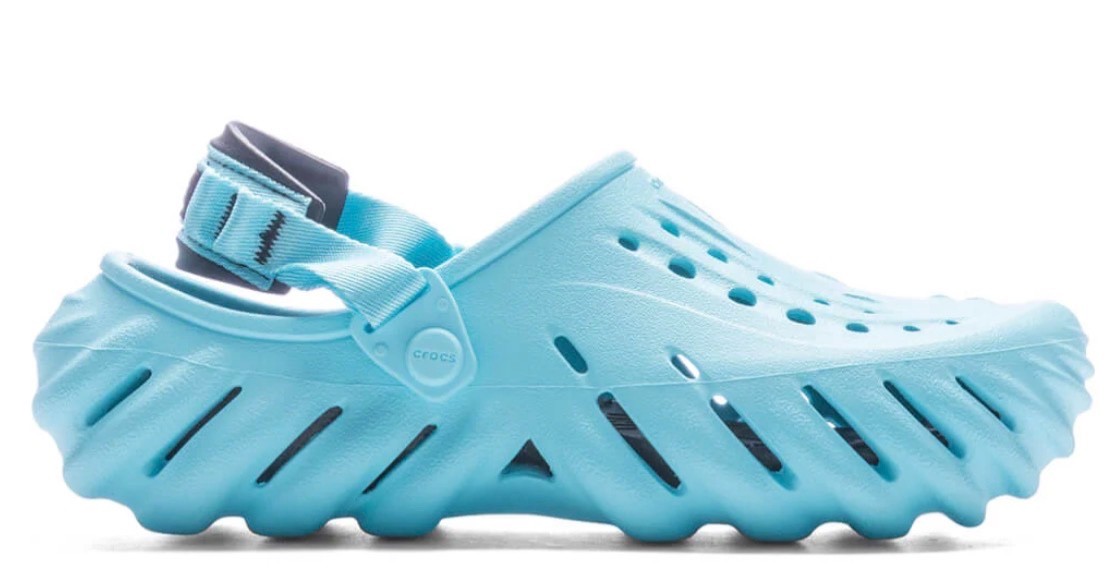 Crocs Echo Arctic Blue Adults Classic Clog W8 M 6 W9 M7 NWT