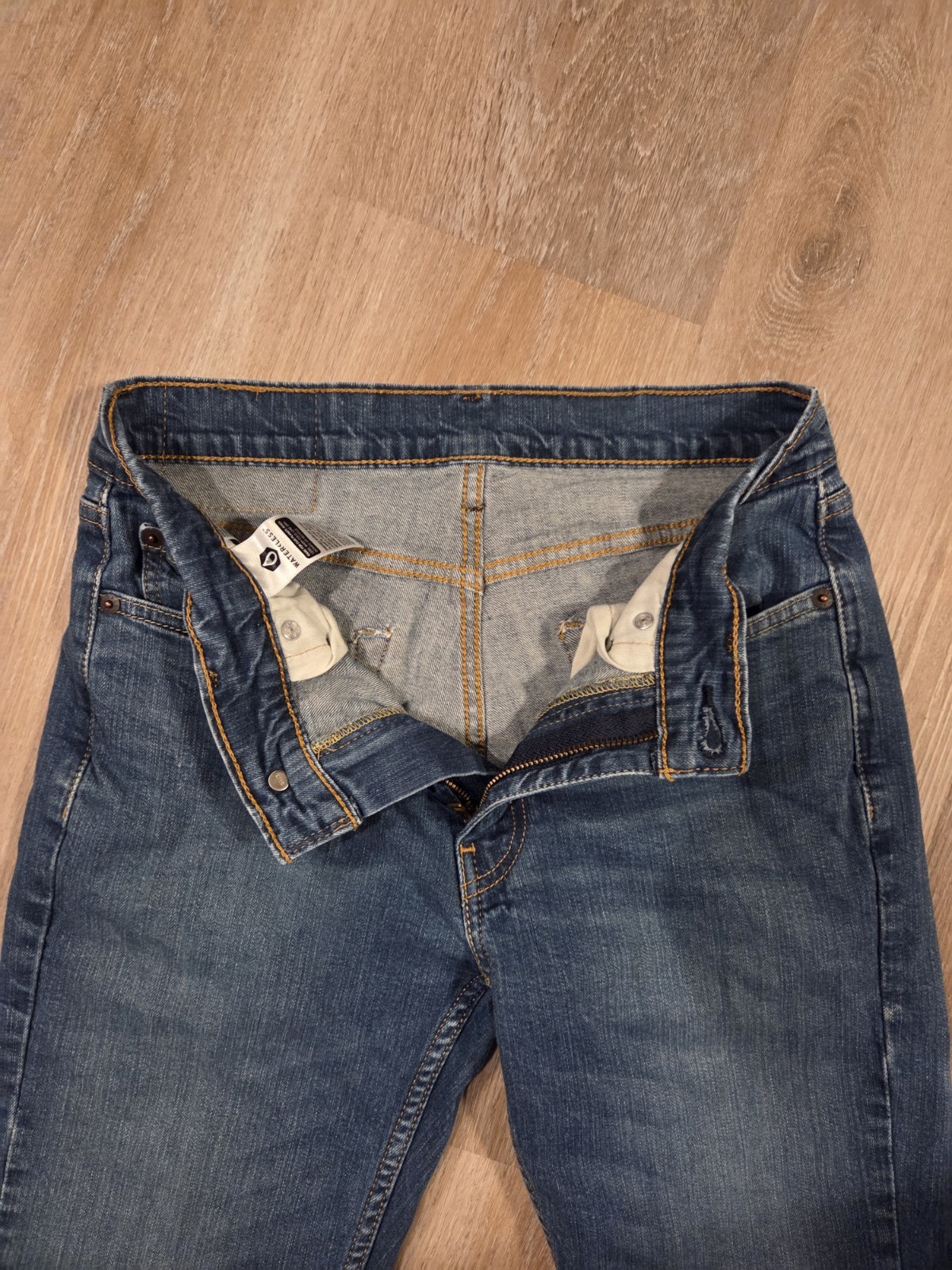 Levi’s 514 Men’s 29×30 Slim Straight Jeans Blue Medium Wash Denim 5-Pocket