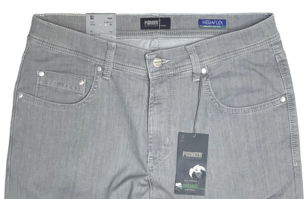 Pioneer Rando W 33 L 32 Thin Stretch Summer Jeans Grey 16801.6515.9841 2nd Choice