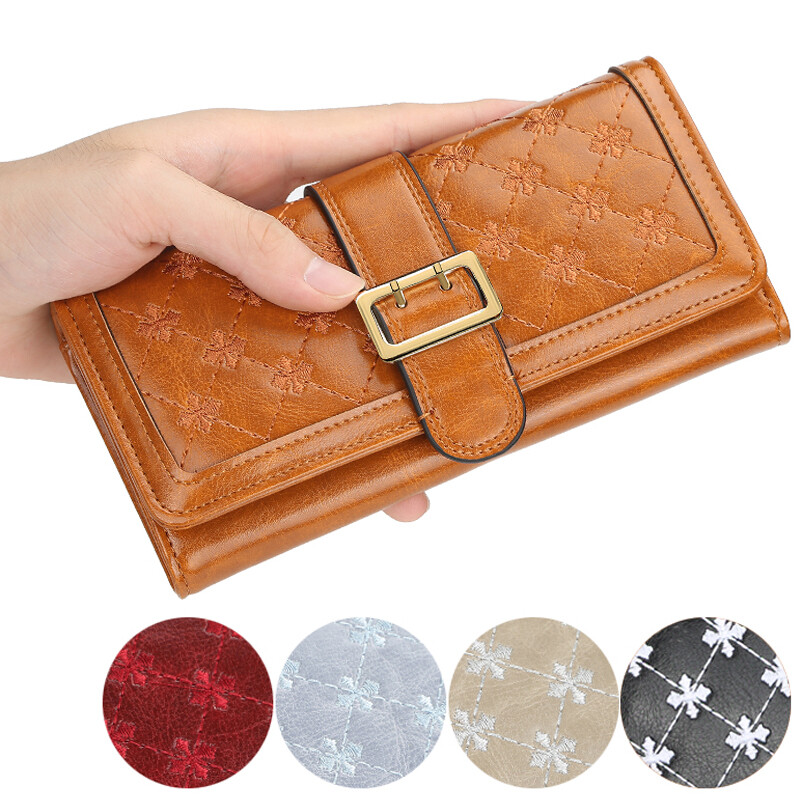 Money Manager Women’s Wallet Clutch Organizer Phone Card Holder with Hasp Gifts