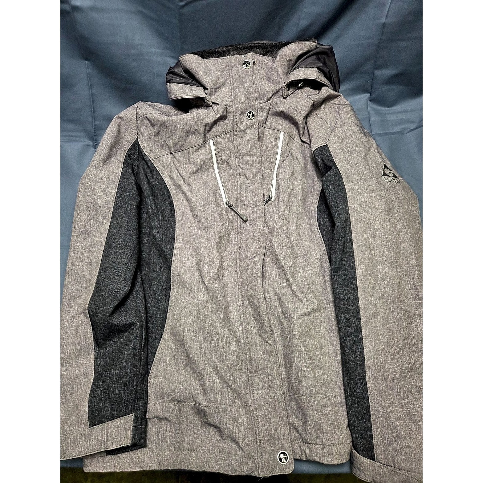 Gerry Men’s Insulated Hooded Ski Jacket with Fleece-Lined Collar, Size XL