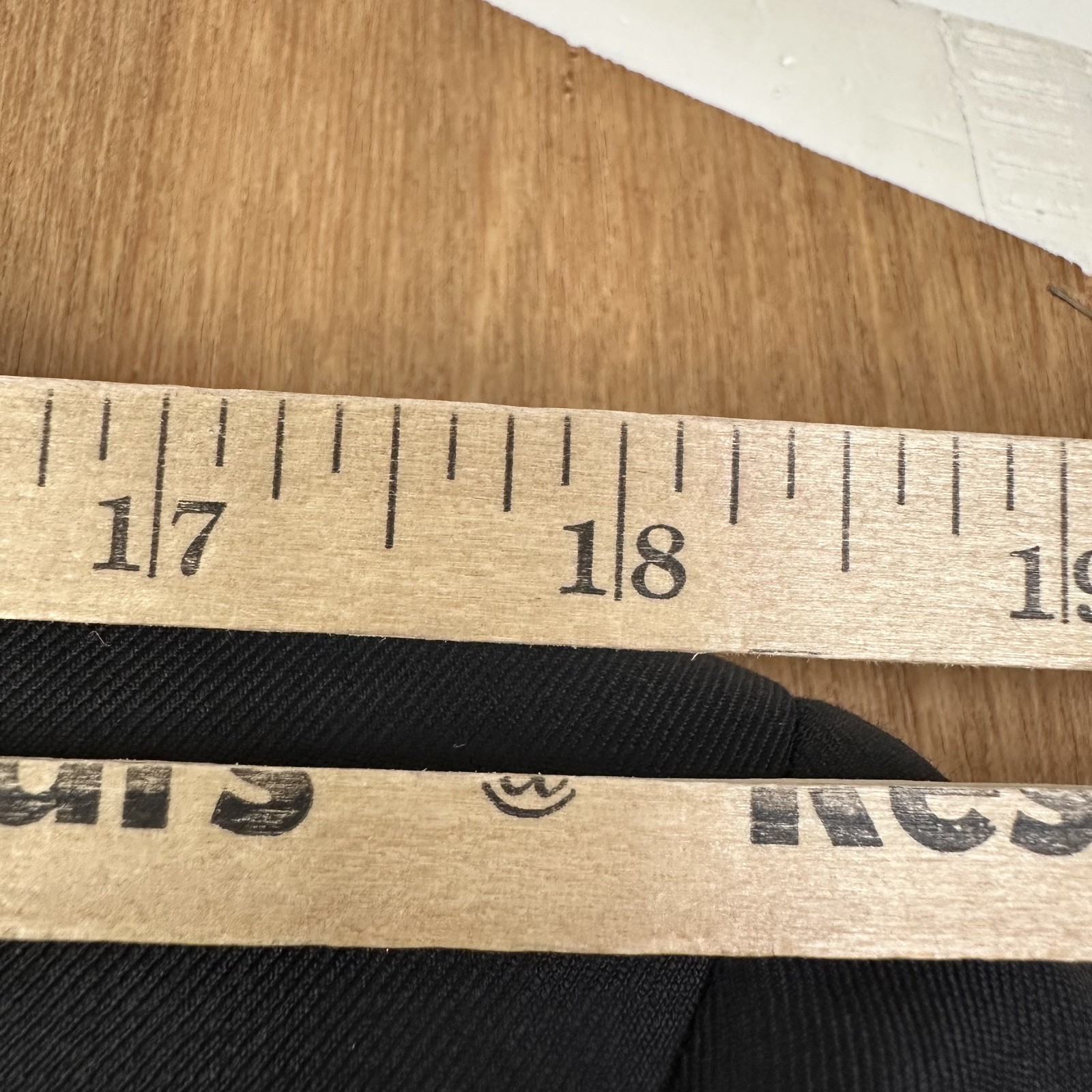 Bespoke Suit Mens 40R Black Solid 2 Button Guabello 130s Fabric Wool Pants 34×29