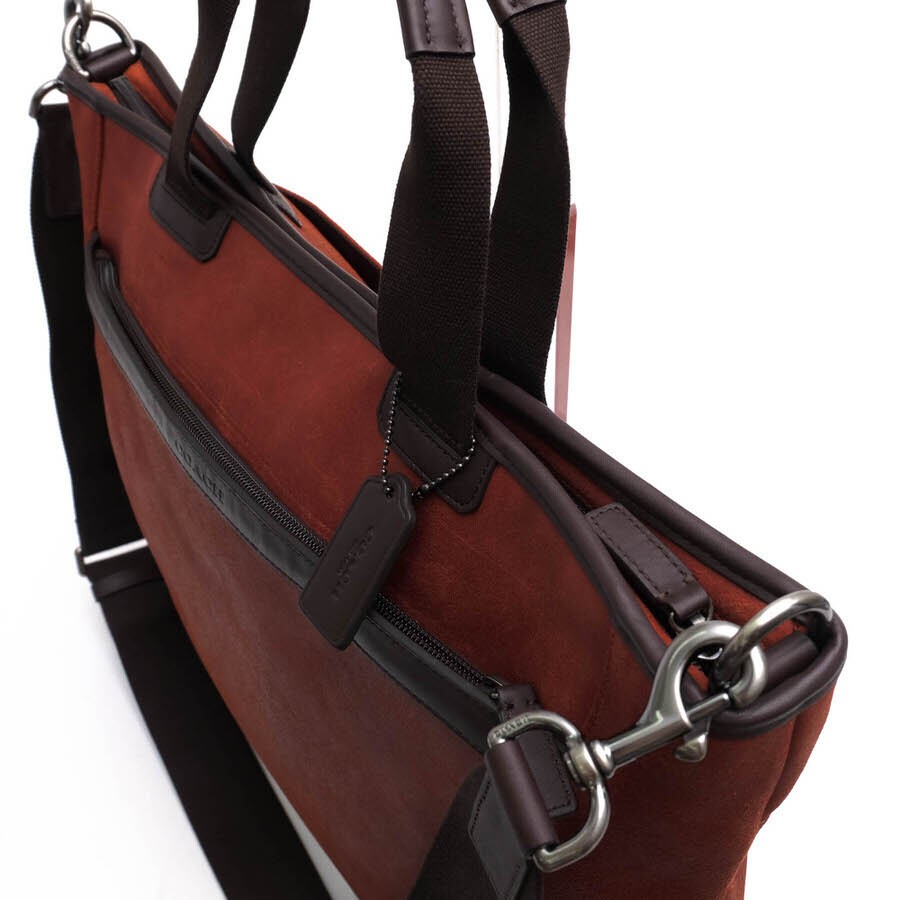 COACH Tote Bag F71347 Camden Leather Supply Bag Cowhide 2WAY Shoulder Bag from