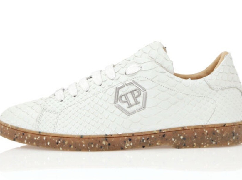 PHILIPP PLEIN LO-TOP PYTHON SNEAKERS / 41 / NEW /