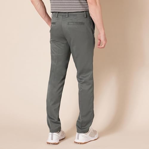 AMAZON ESSENTIALS MEN’S SLIM-FIT STRETCH GOLF PANT SIZE: MEN 30W X 29L GREY