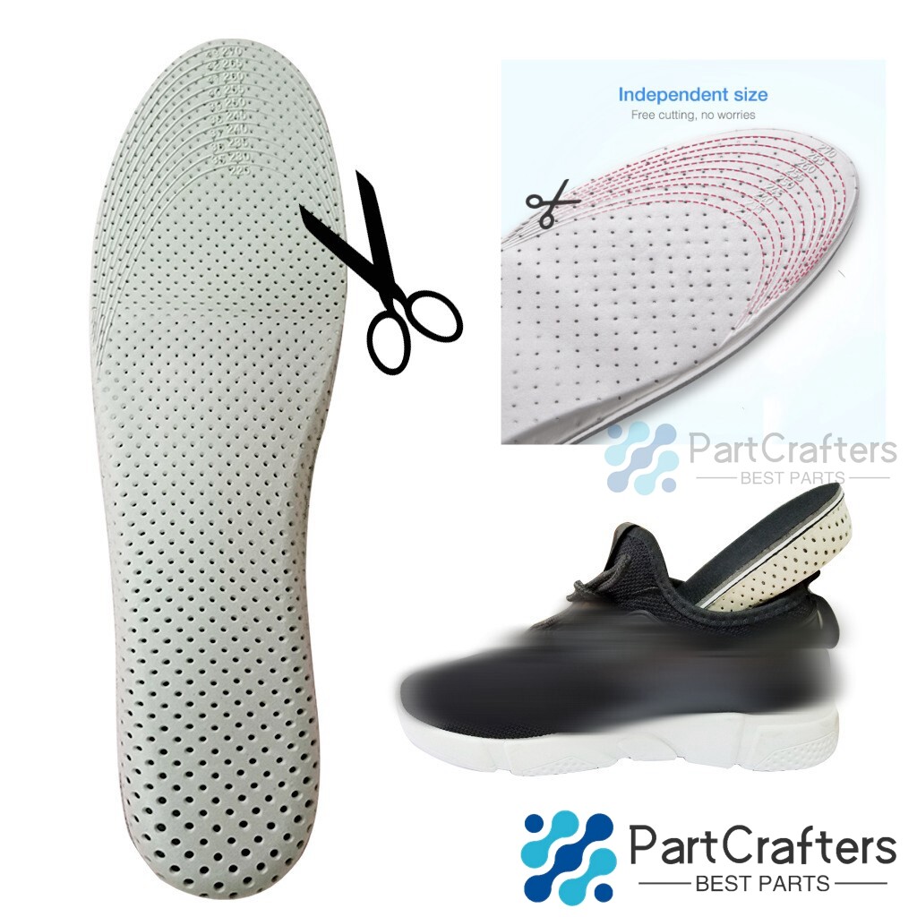 Men Women Invisible Height Increase Insoles Heel Lift Taller Shoe Inserts Pad US