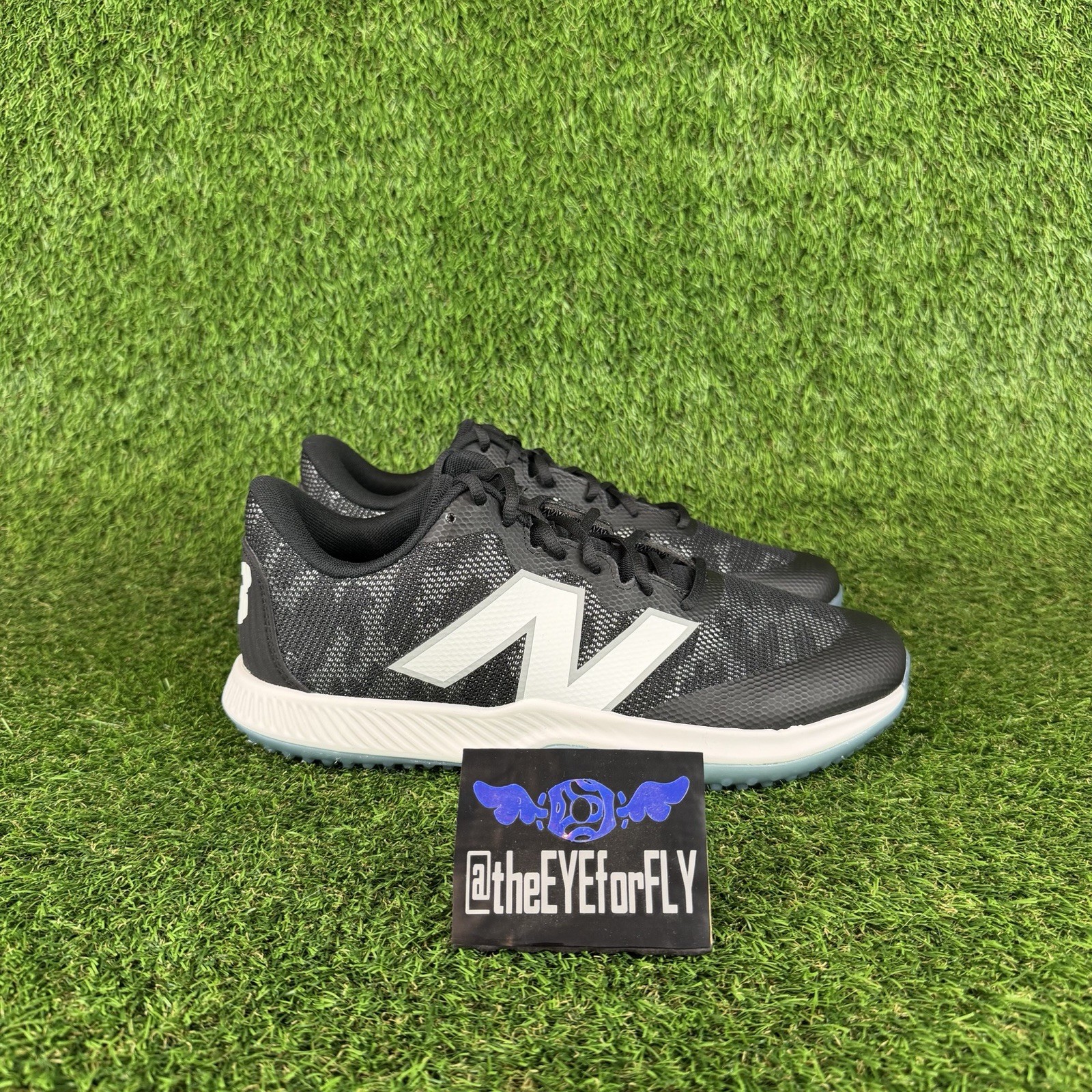 New Balance Fuel Cell 4040v7 Turf Trainer Black White Ice T4040BK7 Men’s 11.5