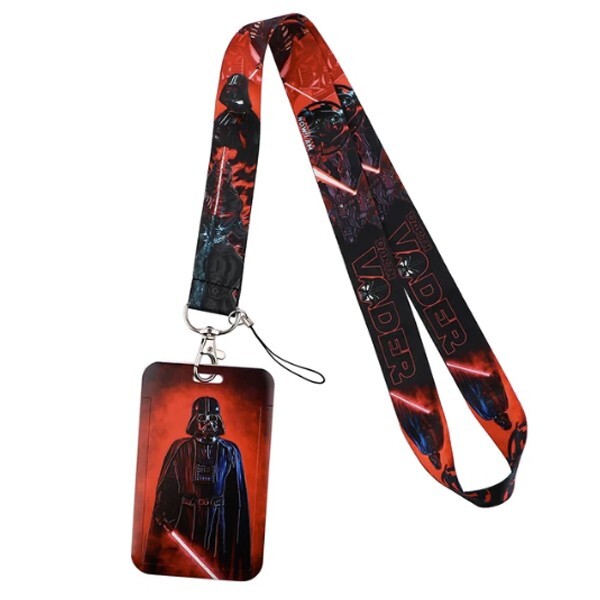 Star Wars Darth Vader Lanyard ID Badge Holder Keychain Neck Strap – Ship from US