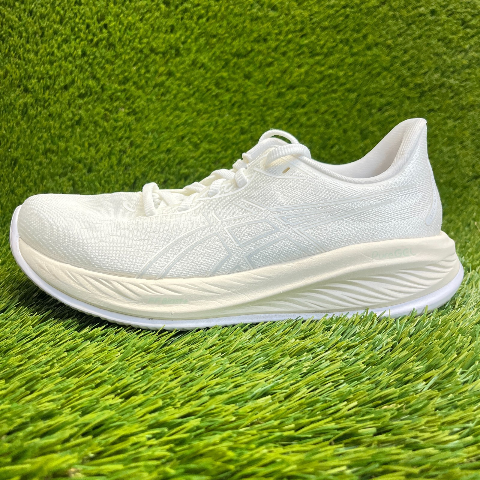 Asics Gel-Cumulus 26 Mens Size 7.5 White Athletic Running Walking Shoes Sneakers