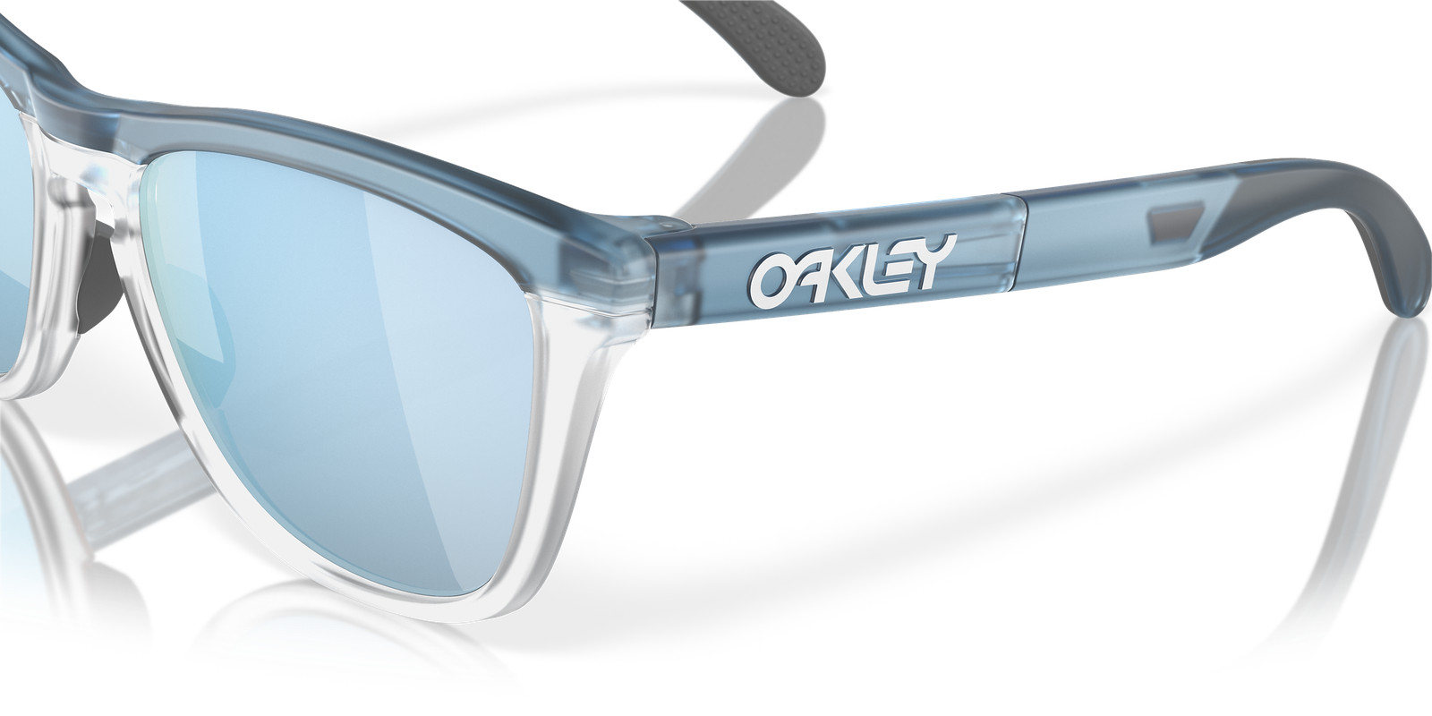 Oakley Frogskins Range Trans Stonewash/Prizm Deep Water Polar 55 mm Sunglasses