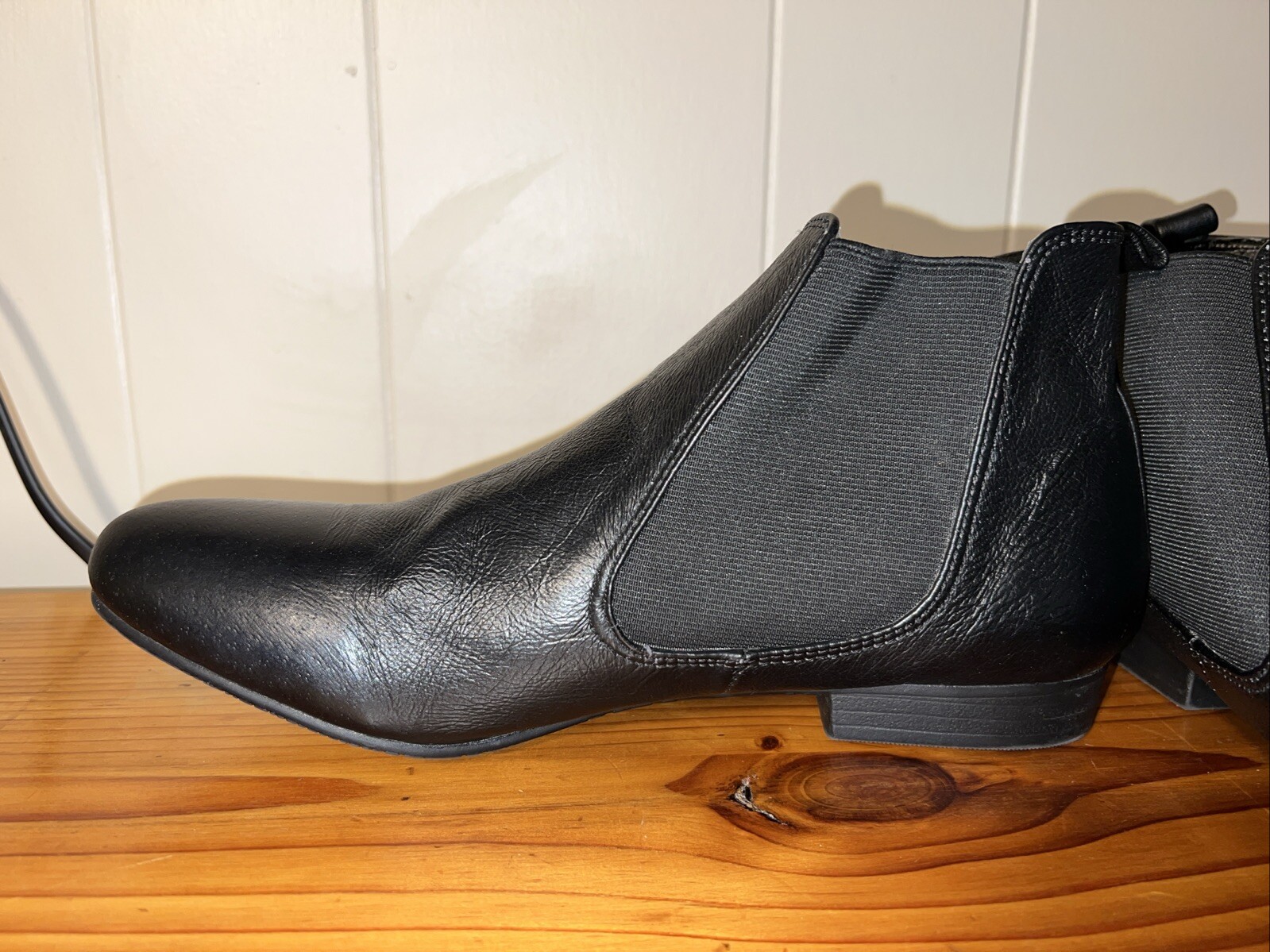 CHINESE LAUNDRY Black Leather SZ 10 M Britt Booties 4585