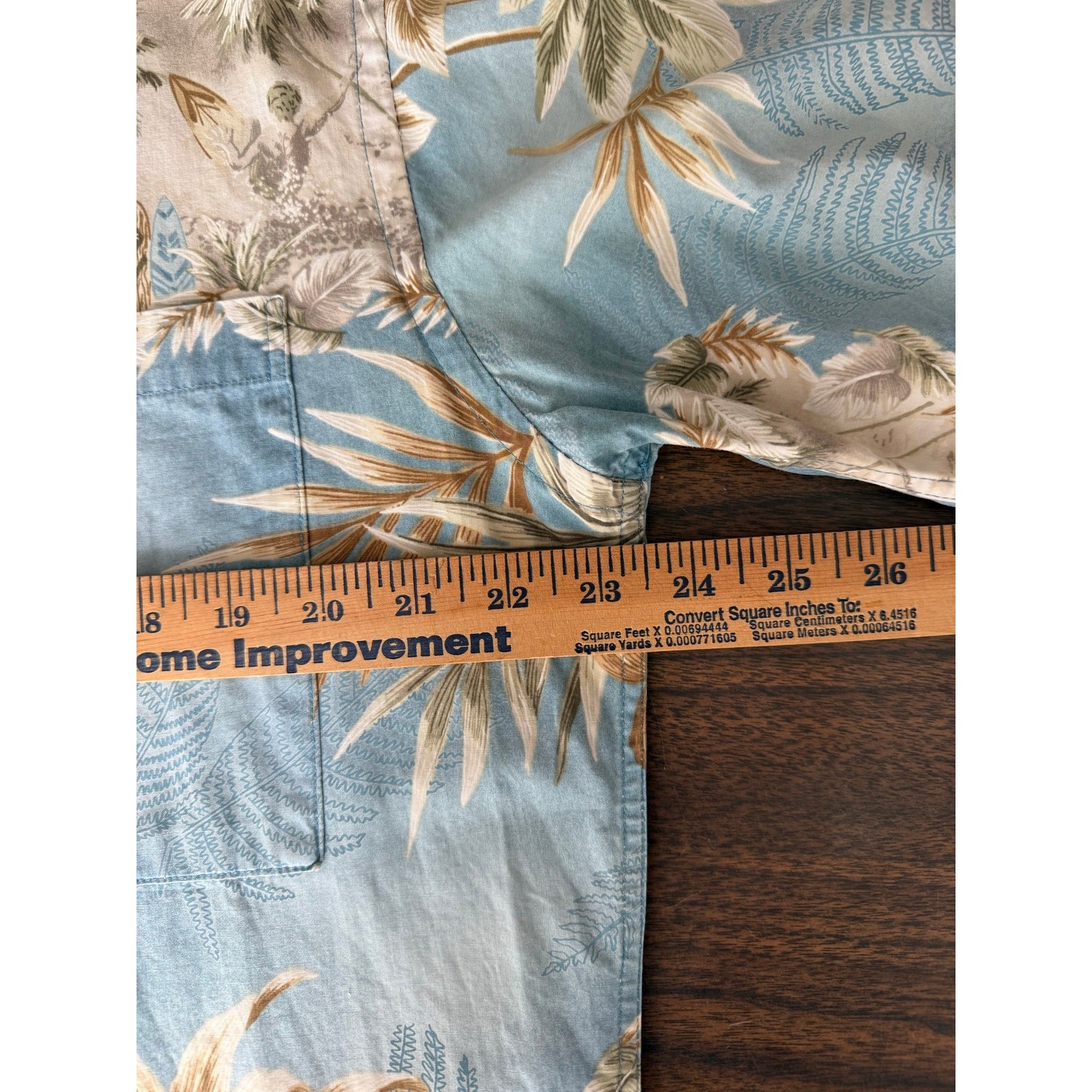 Vintage 80s St John’s Bay Tropical Shirt Hawaiian Island Palm Tree Surfer Mens M