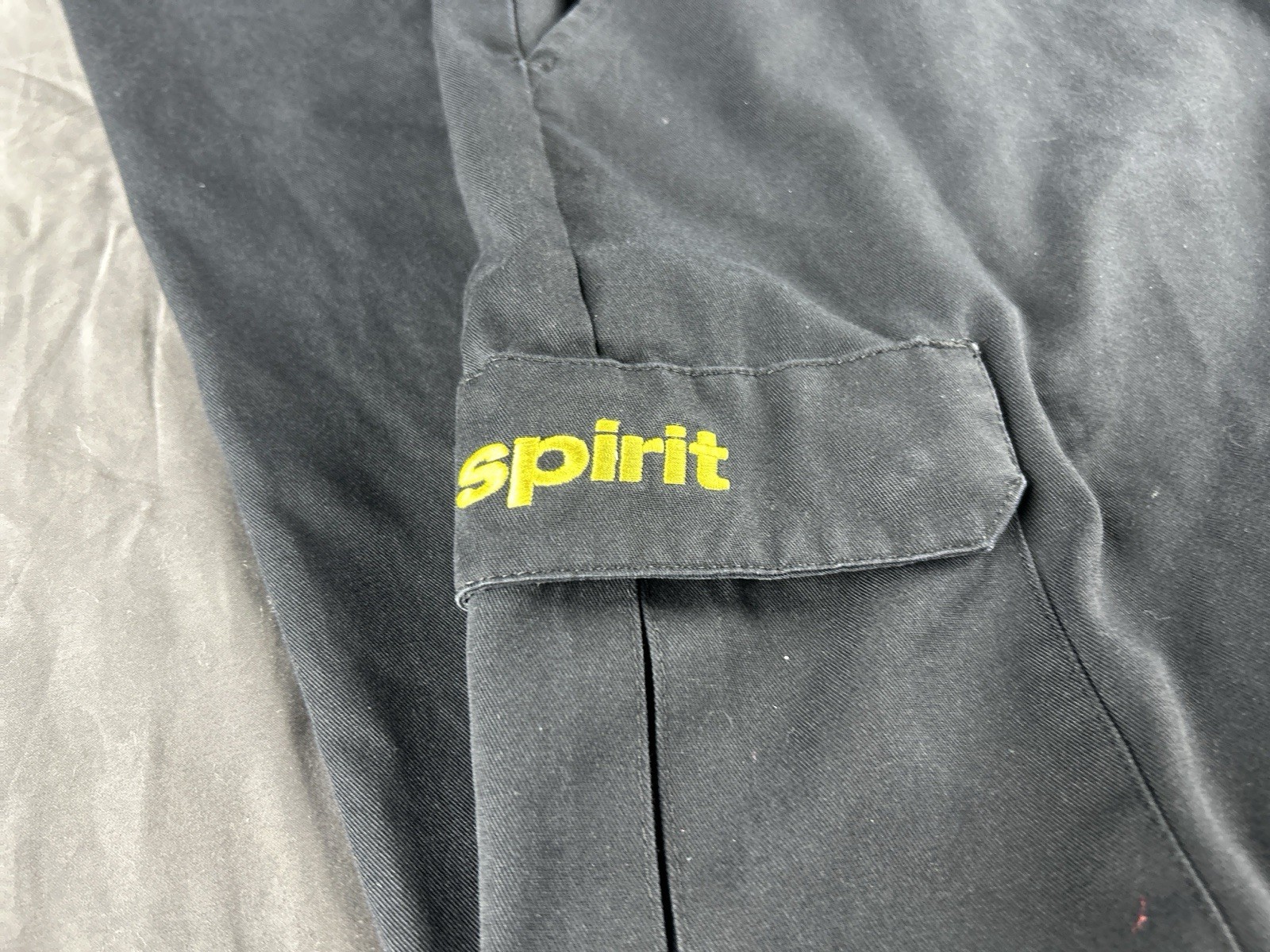 Spirit Red Kap PT88BK9 Black Twill Work Pants 38/34 Polyester/Cotton