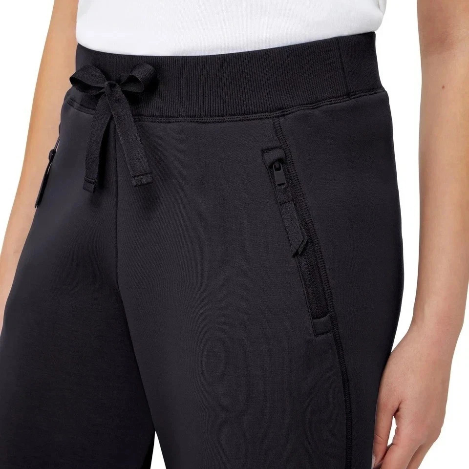 NEW Kirkland Signature Ladies Active Jogger Pants, Black, XL