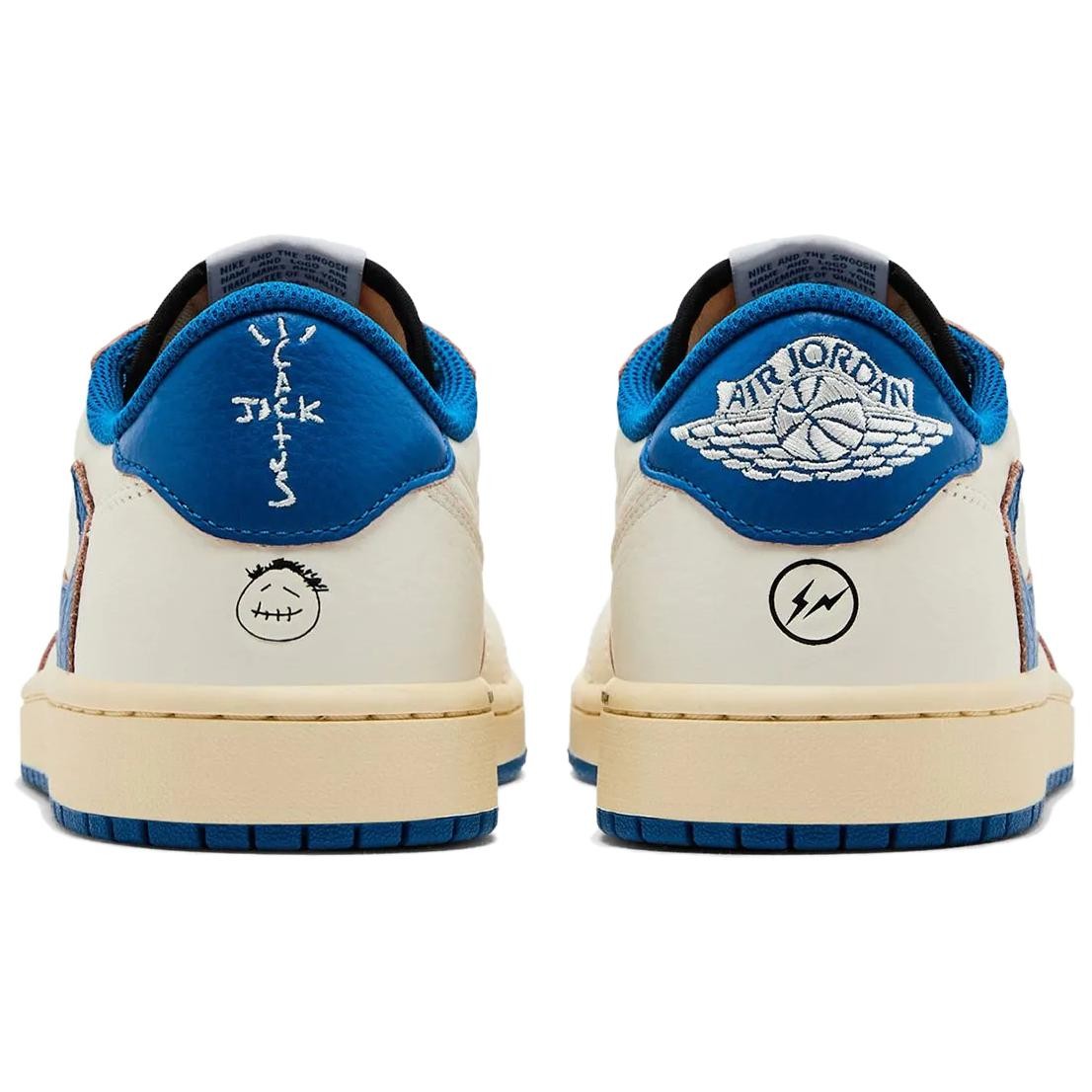 Jordan x Travis Scott Fragment AJ1 Low OG Lightning 2.0 Shoes DM7866-104