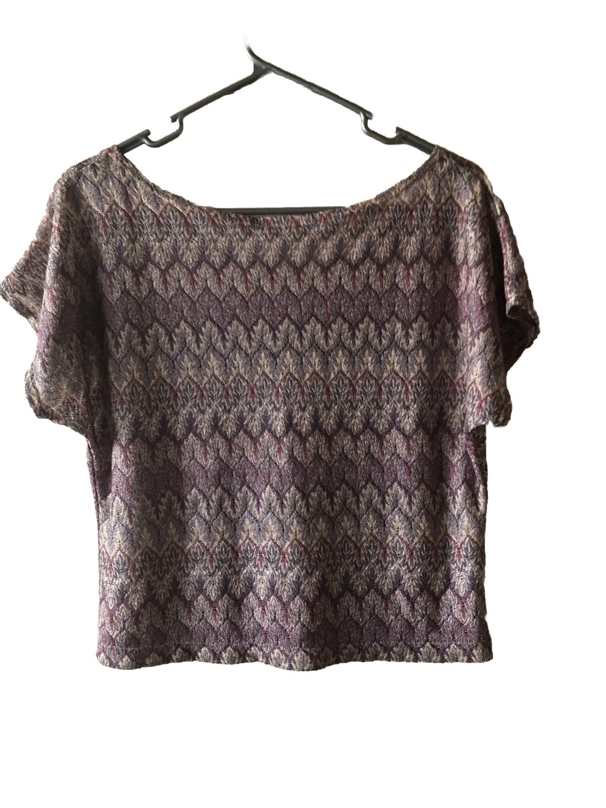 CHARLOTTE RUSSE Womens Cropped Top Size Small Juniors Lightweight Semi Loose