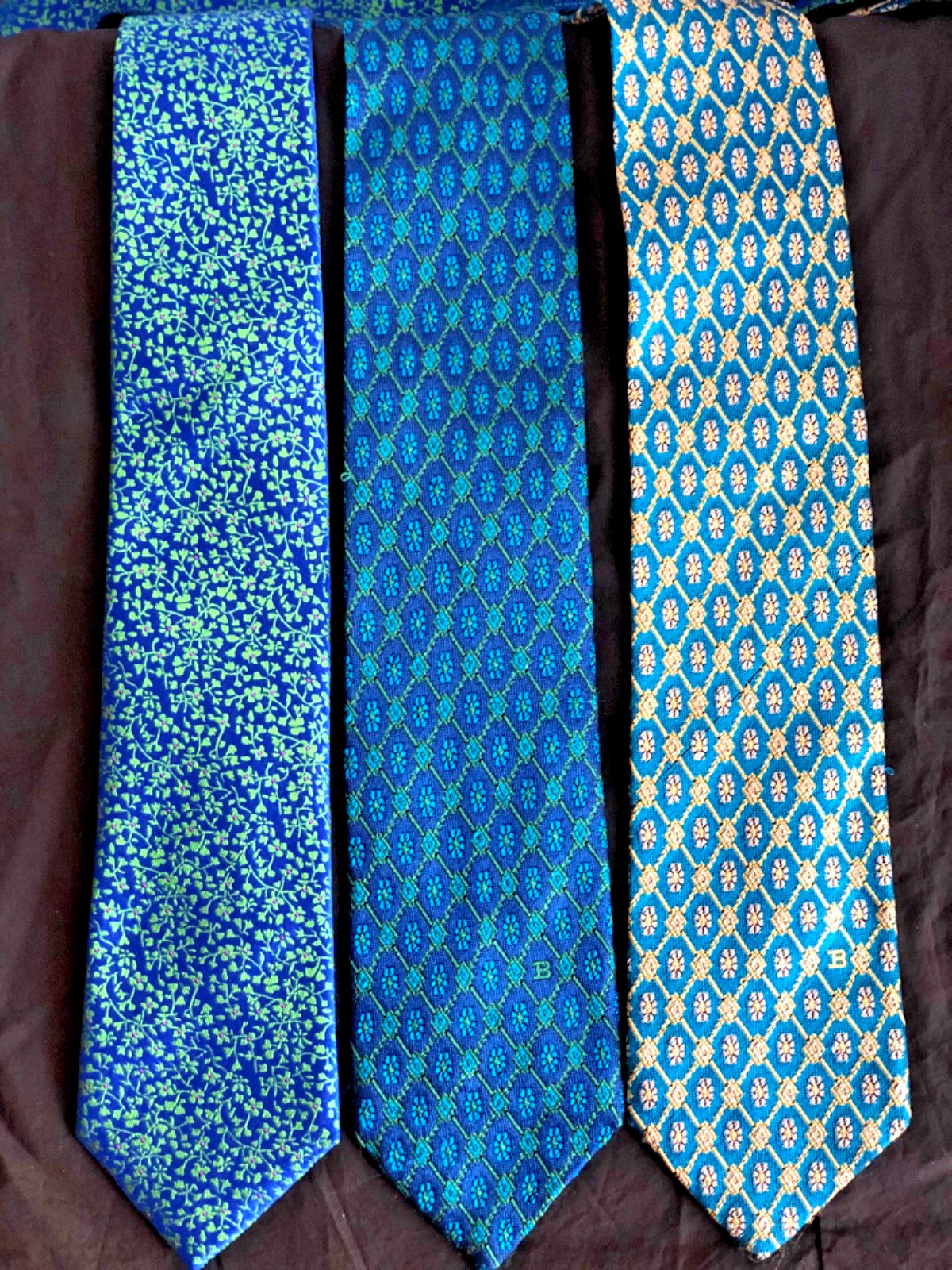 ties for men 100% silk Bally Swizerland