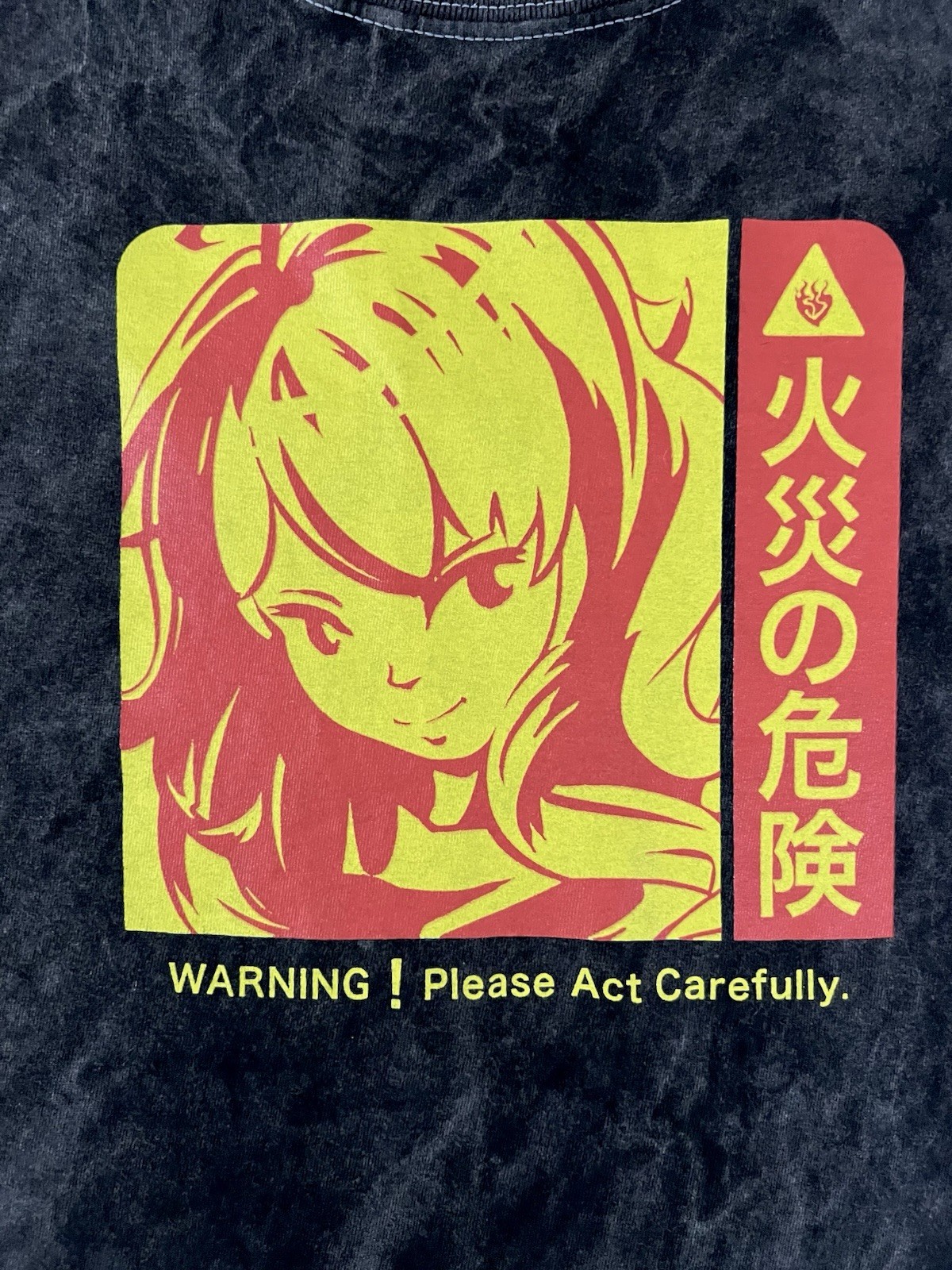 RWBY Yang Xiao Long 2020 Fire Hazard Collection Warning LG 20.5” X 28” Anime