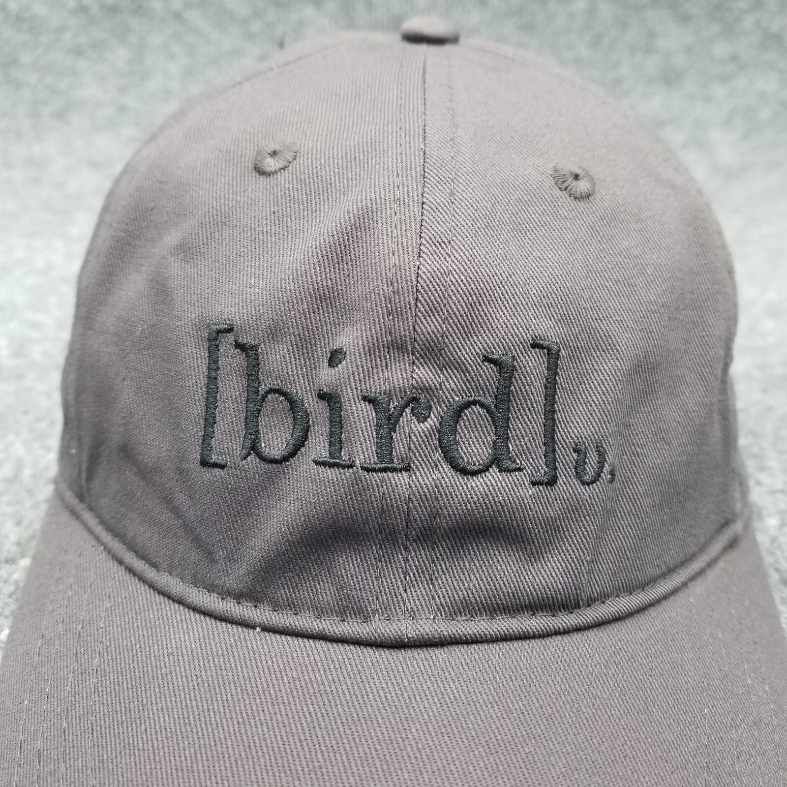 Seattle Audubon Bird Hat Cap Gray Strap Back Mens Adjustable [bird]u.