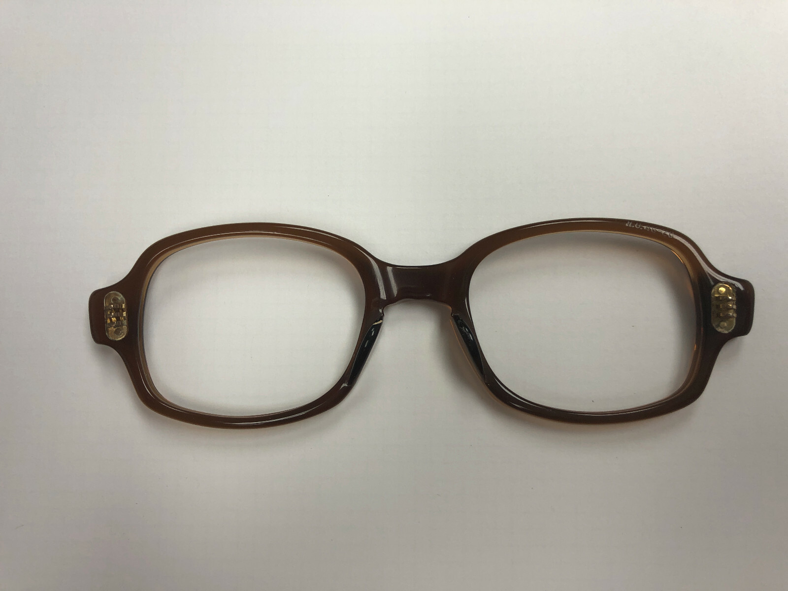 *FEMALE* Vintage Retro BCG military surplus eyeglass frames 48-24