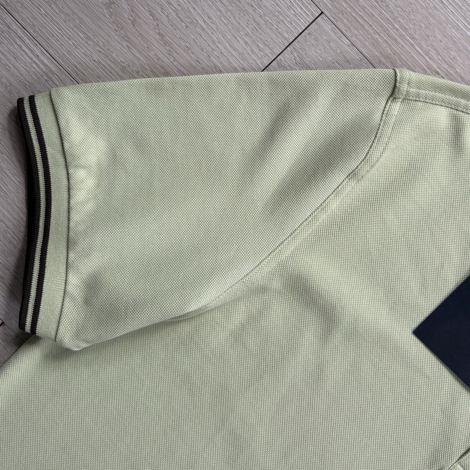 BNWT Fred Perry M3600 Short Sleeve Twin Tipped Polo Shirt Green Size Extra Large