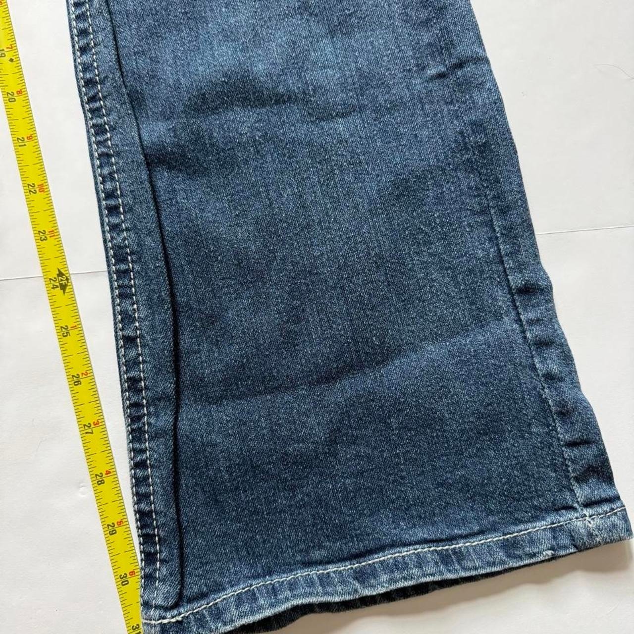 Maurices Womens Y2K Low Rise Flared Jeans Medium Wash Blue Size 9/10 REG