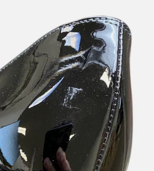 Christian Louboutin Women’s Black 120MM Kate Patent Pumps Heels Shoes Size 35