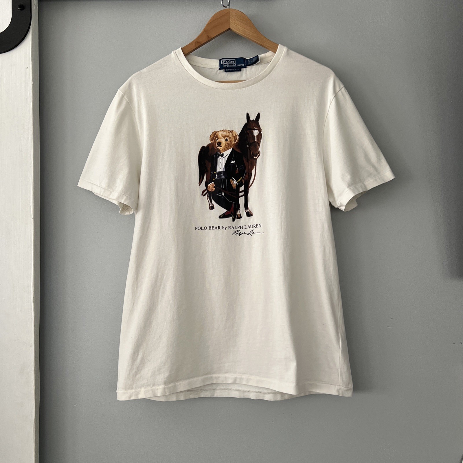 Polo Ralph Lauren Lunar New Year 2026 Horse Bear Print Cotton T-Shirt Men’s XL