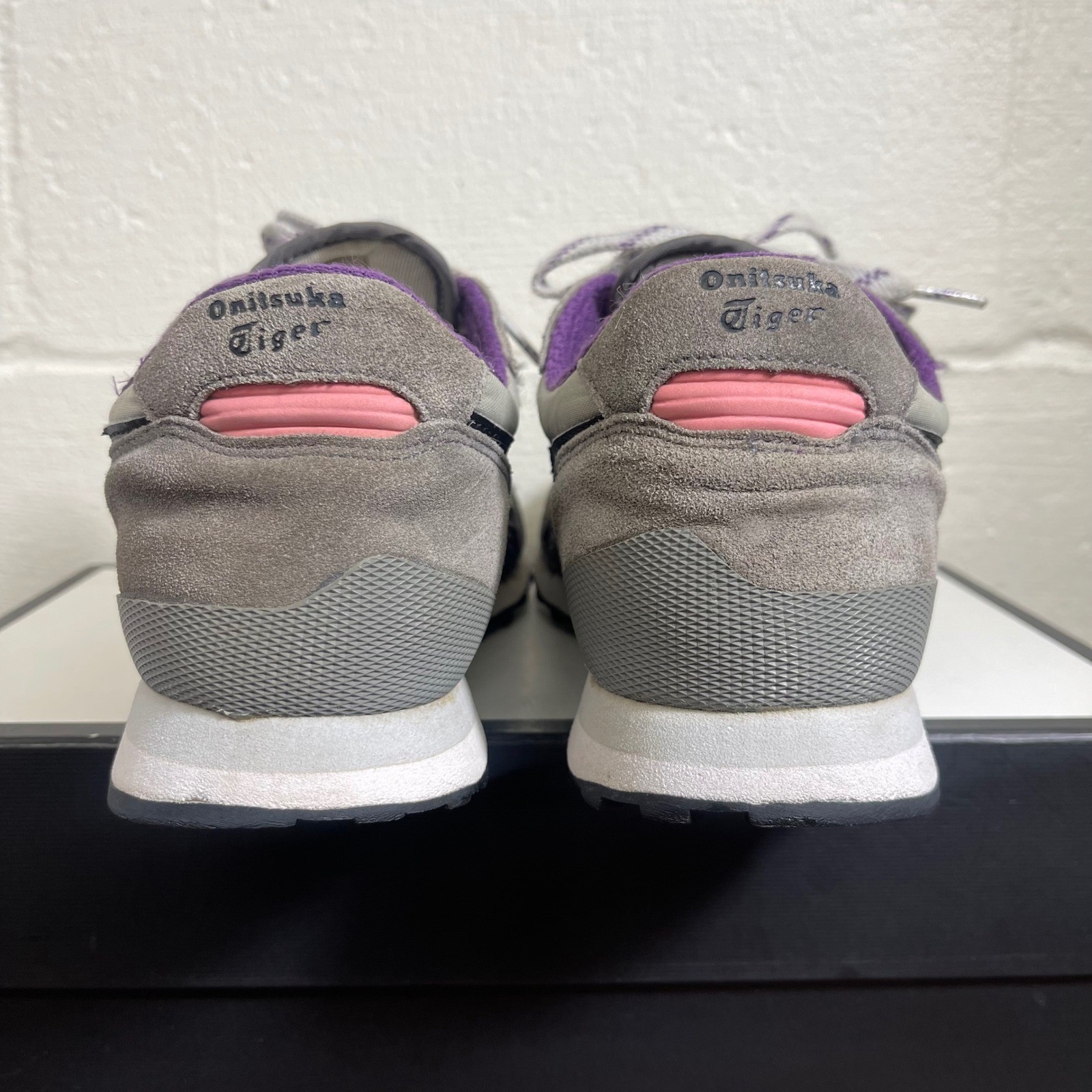 Onitsuka Tiger Colorado Eighty-Five Gray Black Purple Sneakers Mens 10 US/42 EU