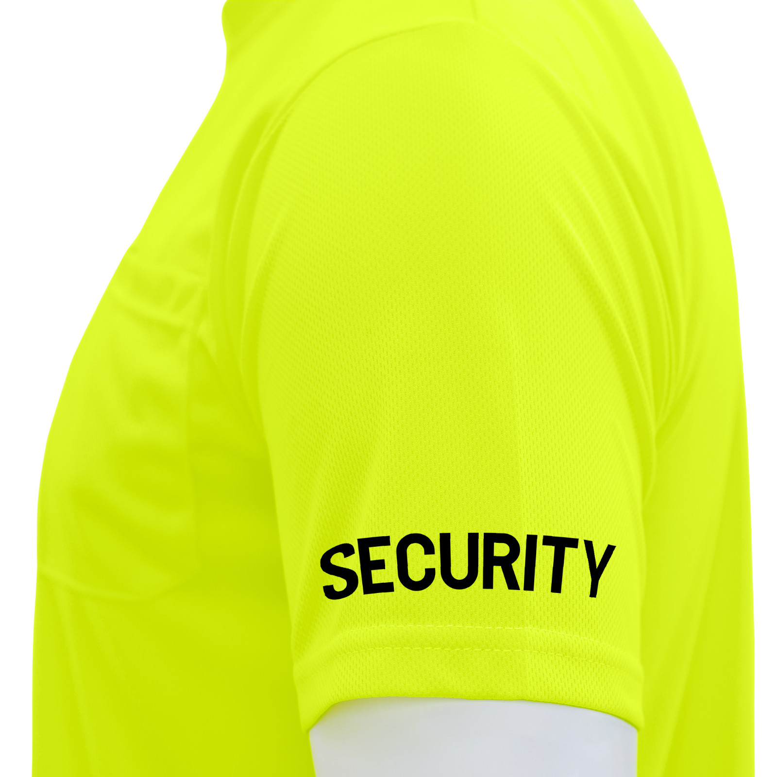 SECURITY Hi Vis Safety T Shirts Fast Drying Work Sports Short Sleeve JORESTECH