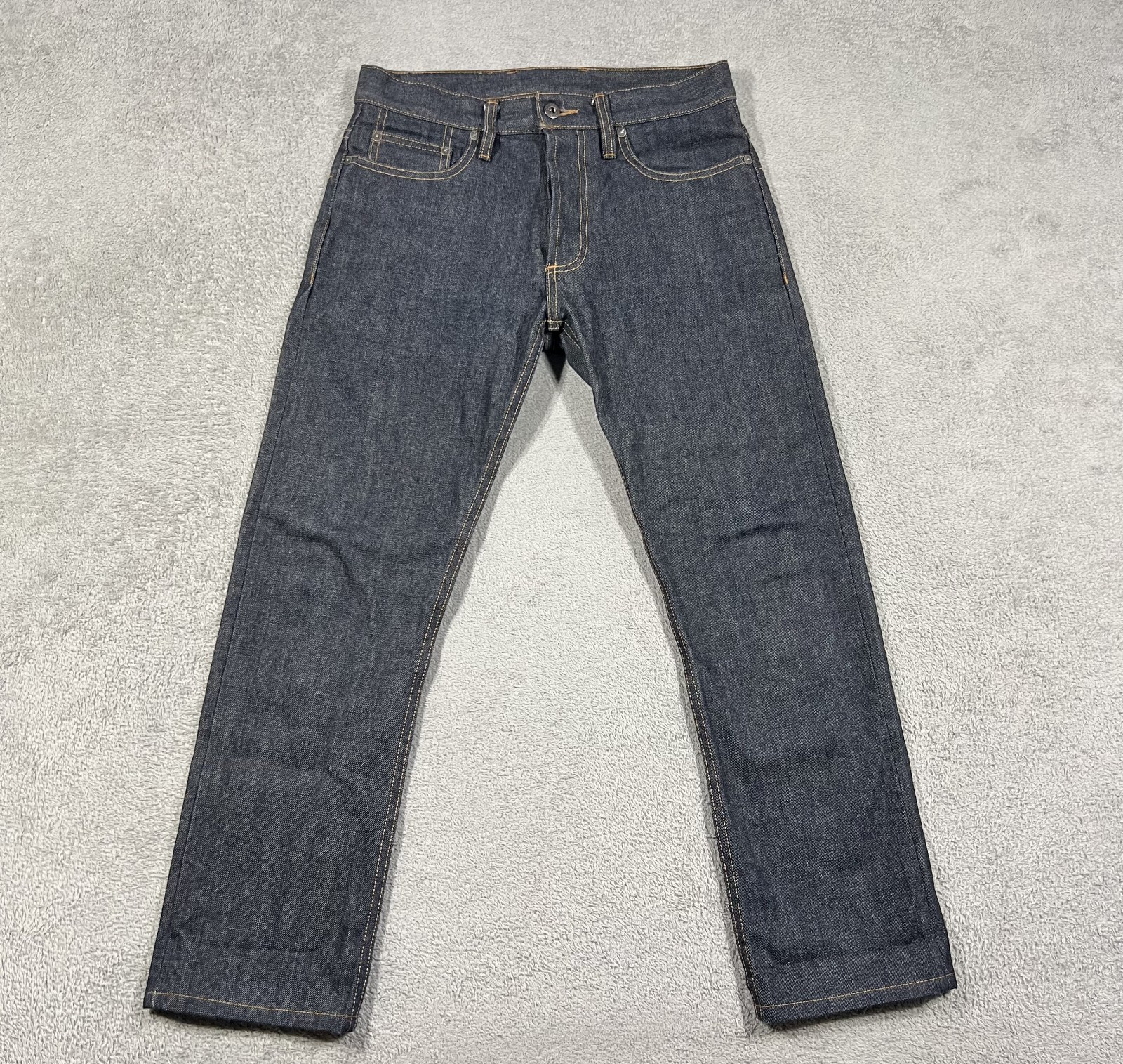 3sixteen Selvedge Denim Jeans Mens 30×27 Blue Straight Leg