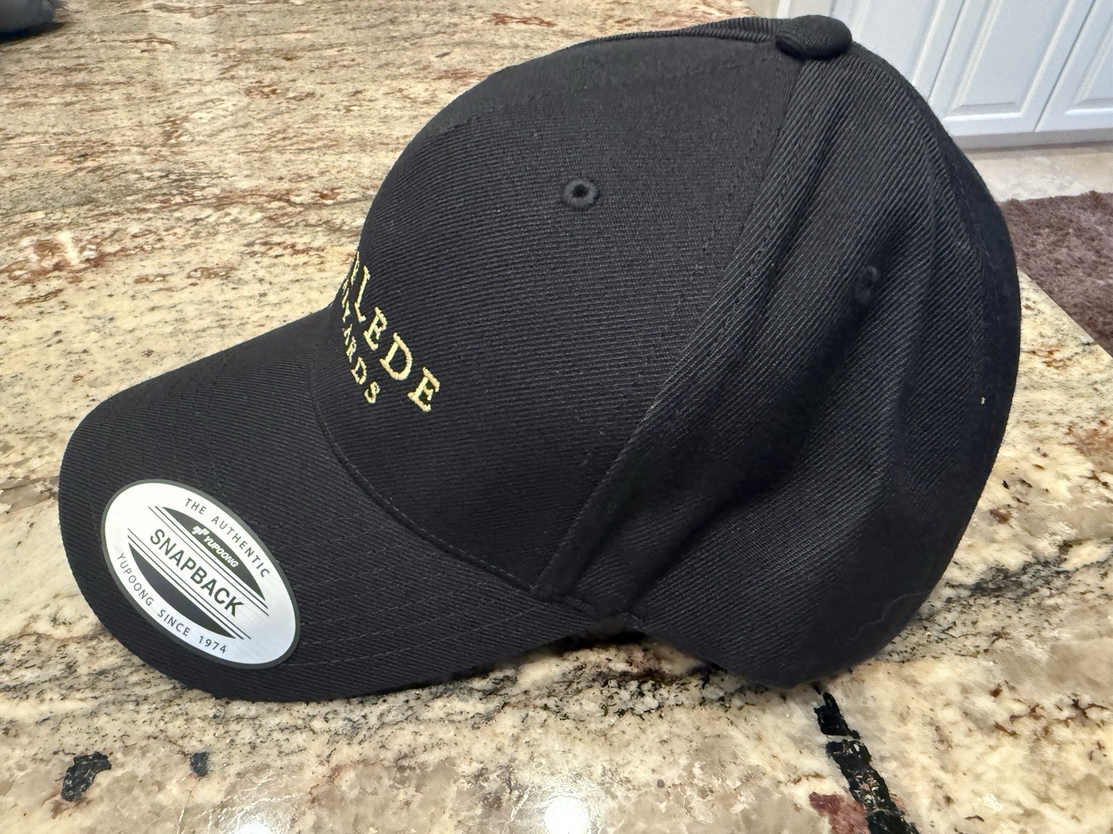 Cliff Lede Vineyards snapback Hat The Classics By Yupopng Acrylic/Wool Black