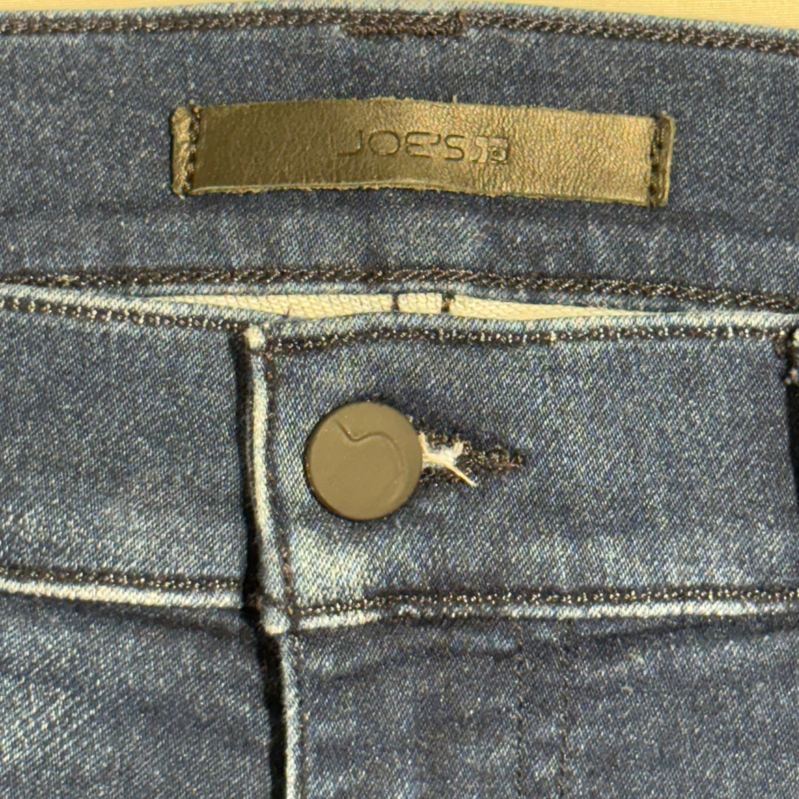 Joe’s Jeans The Brixton Straight Narrow Mens 34 Blue Peck Wash 45KDIPEK8225-PEK