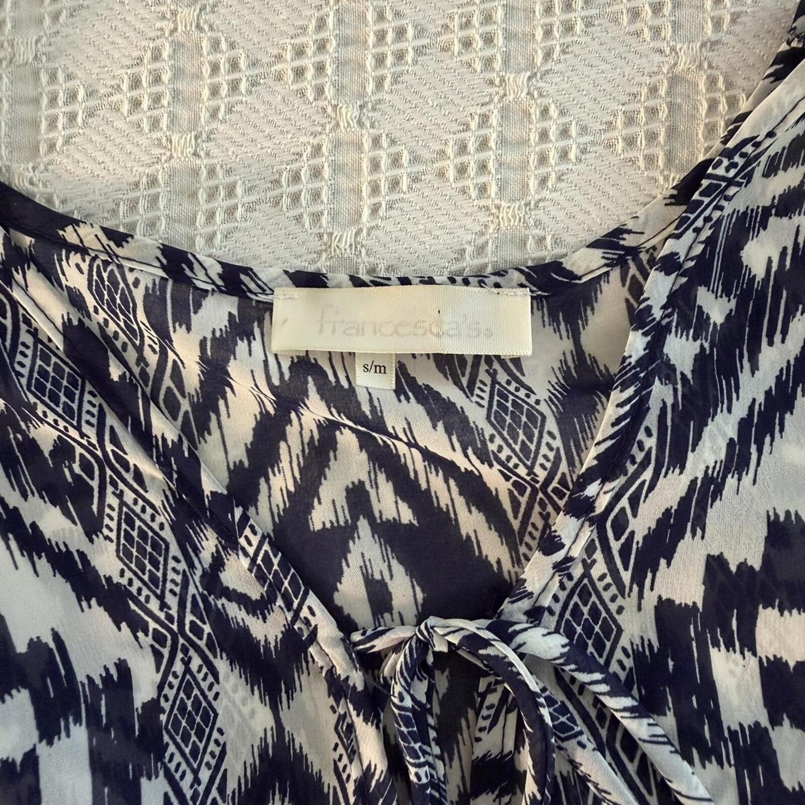 Francesca’s Boho Tribal Print Tunic Dress | Aztec Beach Cover Up