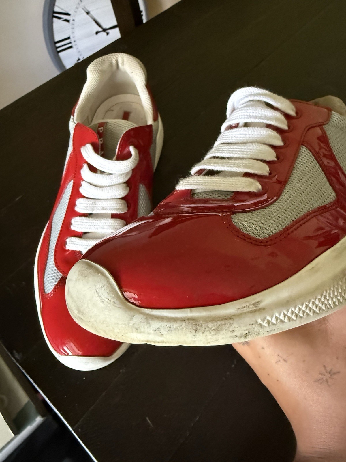 PRADA America’s Cup Size EU 41, Men’s 7.5/8 Women’s 10/10.5 4E3400