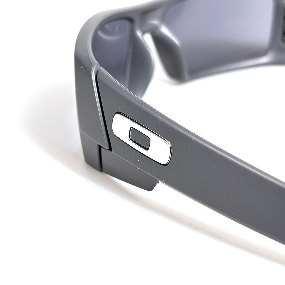 Oakley Gascan Sunglasses Prism Grey Matte Carbon High Bridge Fit EPCN
