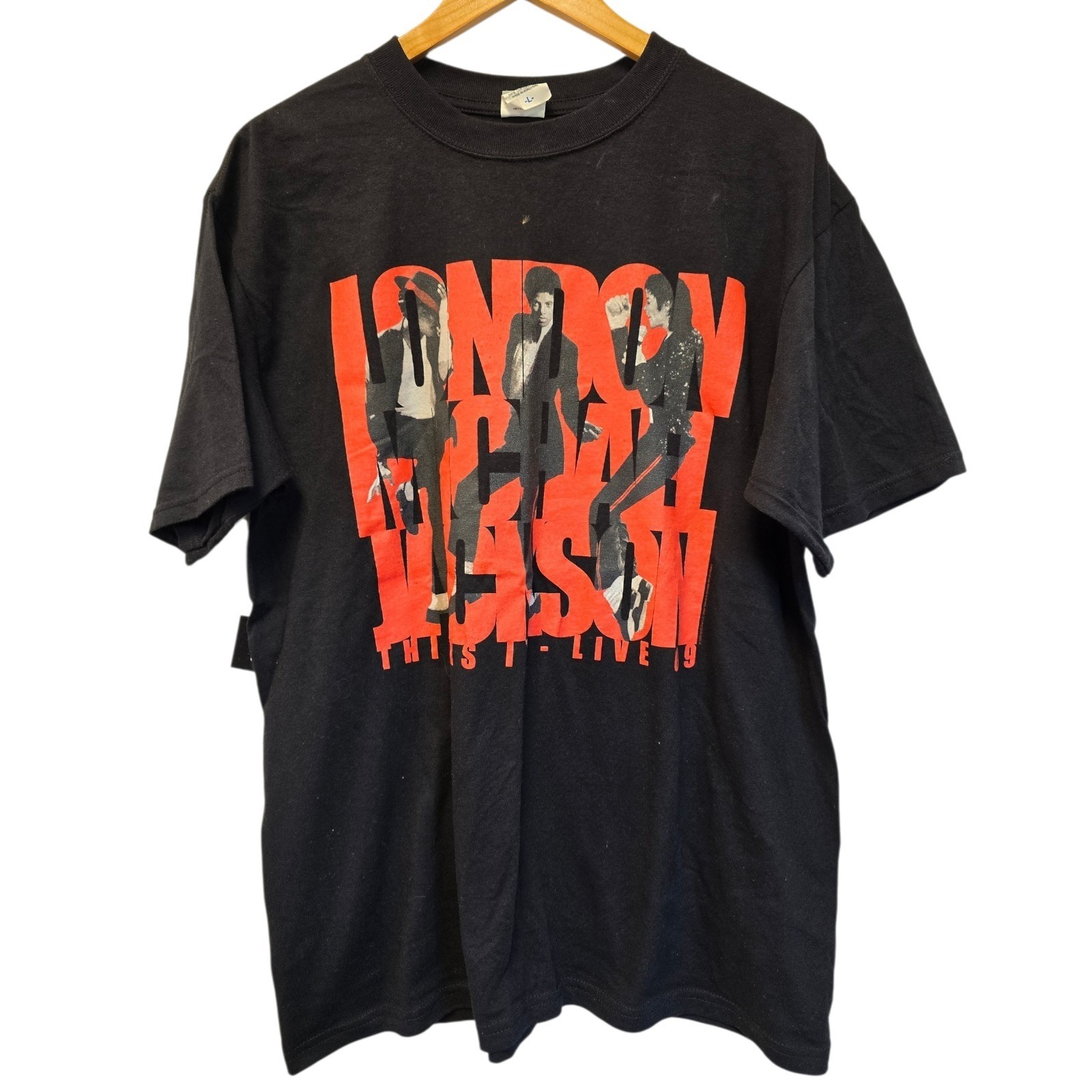 2000s Michael Jackson T Shirt L 2009 This Is It King Of Pop Music