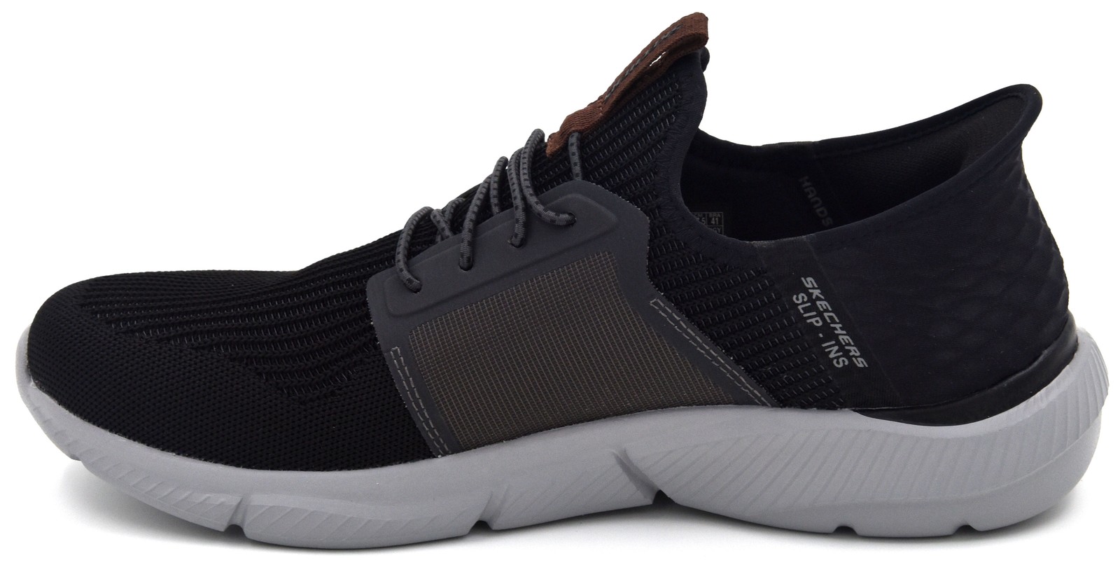 Skechers Men’s Ingram – Brackett Slip-In Sneaker 210609 BKGY